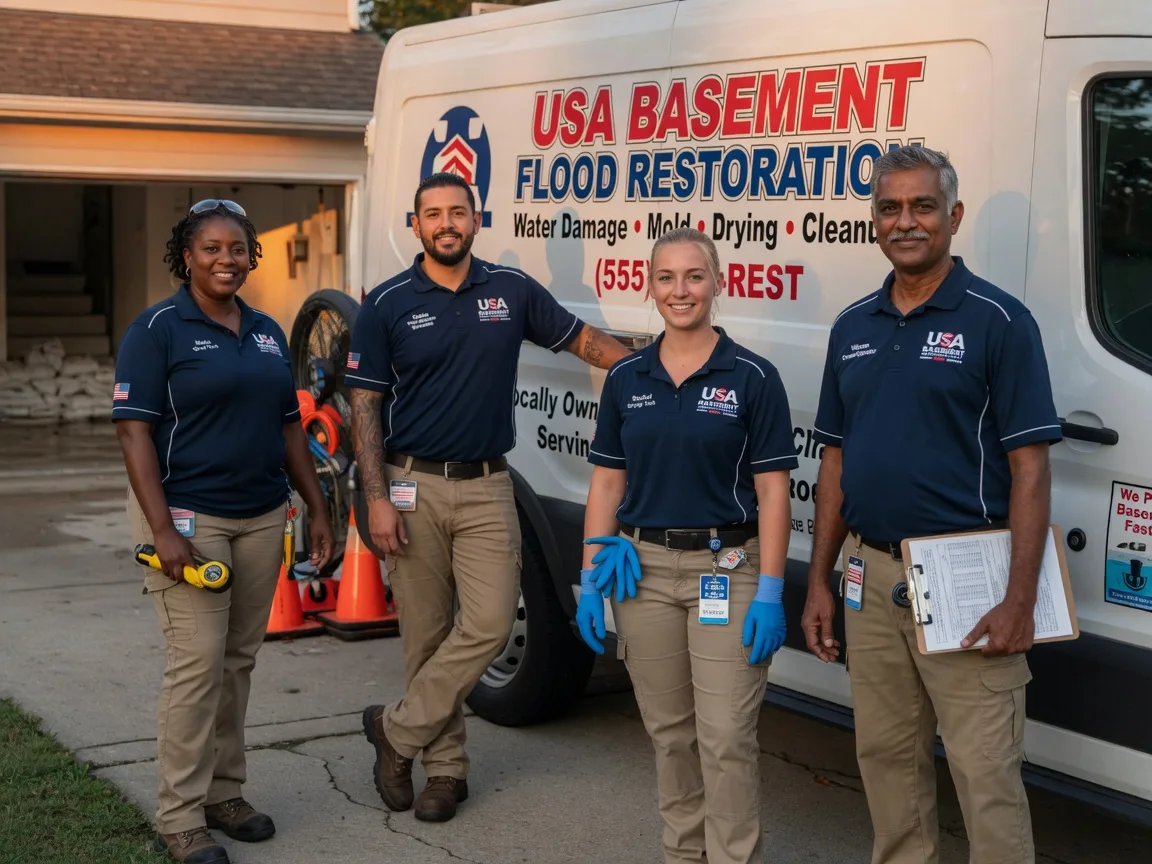 Basement Flood Cleanup company in Stoneham, ME